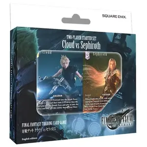 Square Enix Final Fantasy Versus Deck Cloud vs Sephiroth