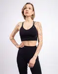 Montura Crimp Cross Bra Woman 9093 BLACK/PIOMBO XS