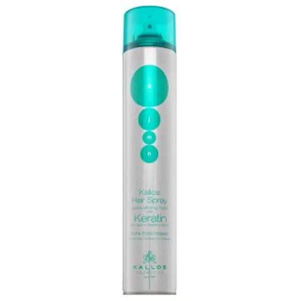 Kallos Keratin Hair Spray Extra Strong Hold silný lak na vlasy s keratínom 750 ml