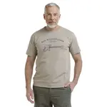 Bushman Pánske tričko Guitarra, pieskovohnedé L