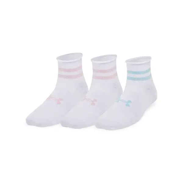 Women's socks Under Armour Essential Nov 3pk Qtr