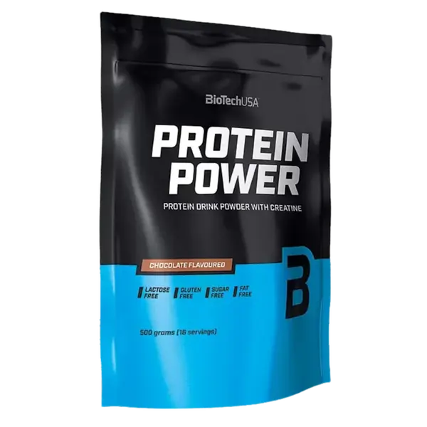 BioTech USA Protein Power 4000g - jahoda, banán