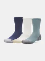 Unisexové ponožky Under Armour UA Performance Tech 3pk Crew-BLU - unisex