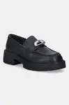 Kožené mokasíny Calvin Klein CHUNKY LOAFER LTH HW