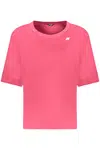 K-WAY SHORT SLEEVE T-SHIRT WOMEN PINK