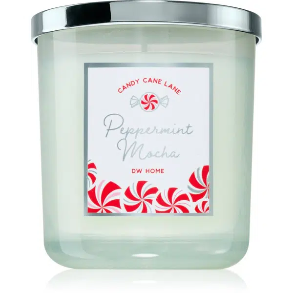 DW Home Candy Cane Lane Peppermint Mocha vonná sviečka 264 g