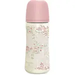 Suavinex Poetry SX Pro Physiological L dojčenská fľaša 6 m+ Dense Flow - Pink 360 ml