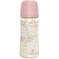 Suavinex Poetry SX Pro Physiological L dojčenská fľaša 6 m+ Dense Flow - Pink 360 ml