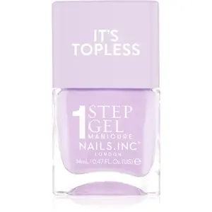 Nails Inc. It’s Topless gélový lak na nechty pre dlhotrvajúci efekt odtieň Hailey 14 ml