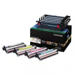 Lexmark C540X74G barevná (CMYK) originální válcová jednotka + developer