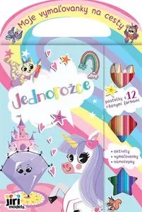 Moje maľovanky na cesty Jednorožce