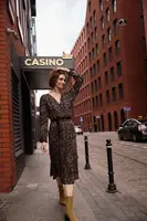 Marisse WOMEN'S DRESS Z-SU-4805 COFFEE