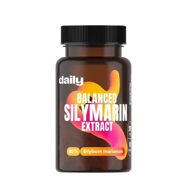 DAILY Balanced Silymarin Extract 90 kapslí