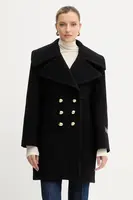 Kabát s příměsí vlny Patou