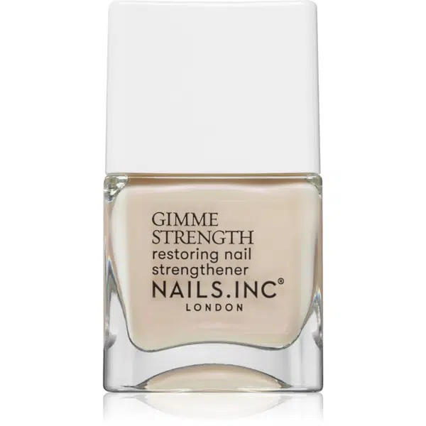 Nails Inc. Gimme Strength péče pro zpevnění a posílení nehtů 14 ml