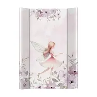 CEBA BABY Podložka přebalovací 2-hranná s pevnou deskou (50x70) Basic Meadow Fairy