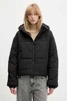 Bunda Hugo Blue Freya-1_B černá barva, zimní, oversize, 50547675