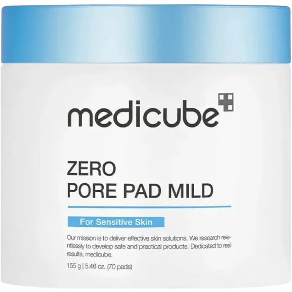 MEDICUBE Zero Pore Pad Mild - Tonizujúce vankúšiky na tvár 70 ks
