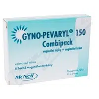 Gyno-pevaryl 150 mg, vaginální čípky 3ks + krém 15g