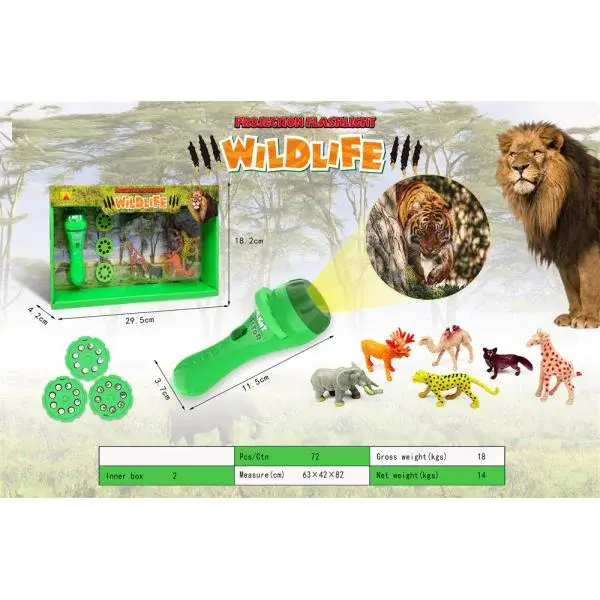 Projektor 24 snímok so zvieratkami - Safari