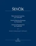 Škola smyčcové techniky pro violoncello - Otakar Ševčík