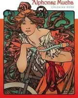 Alphonse Mucha Colouring Book - Pomegranate Publishers