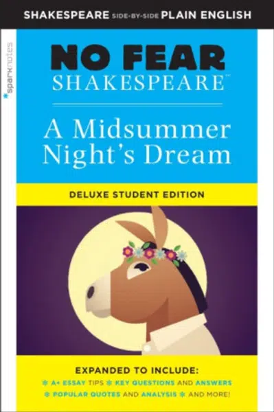 Midsummer Night's Dream: No Fear Shakespeare Deluxe Student Edition - William Shakespeare, Sparknotes