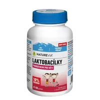 Naturevia Laktobacílky třešňové 66 pastilek