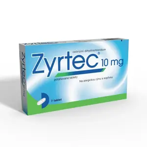 Zyrtec 10mg 7 tablet