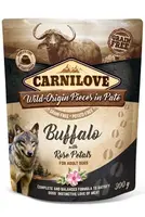 Carnilove Dog Pouch paté buffalo & rose petals 300g
