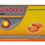 Nurofen Junior Pomeranč 100mg 12 žvýkacích tobolek