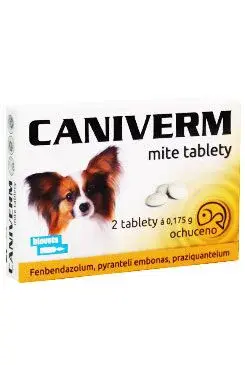 Caniverm Mite 0,175g 2 tablety