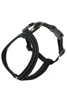 Postroj Y Hurtta Casual Eco černý 35-45cm