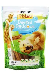 Friskies pochoutka pes Dentaldelicious M/L 200g