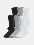 Dětské ponožky Under Armour Youth UA TC 6pk Crew-GRY - unisex