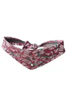 Zhero Safety Bandana šátek eco rubínová L