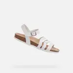White Girls' Sandals Geox Adriel - Girls