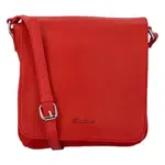 Dámská crossbody kabelka červená - David Jones Qualiny
