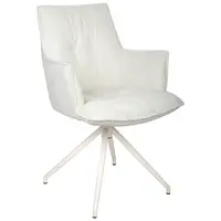 Niels Andersson ŽIDLE S PODRUČKAMI, železo, žinylka, krémová