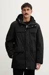 Parka Tommy Jeans černá barva, zimní, DM0DM22251