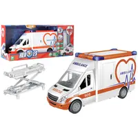 Auto ambulancia 39 cm na baterky s nosidlami-MOVEO