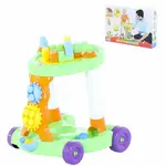 Molto Blocks 3 - vozík so stavebnicou zelené , 8PL58133