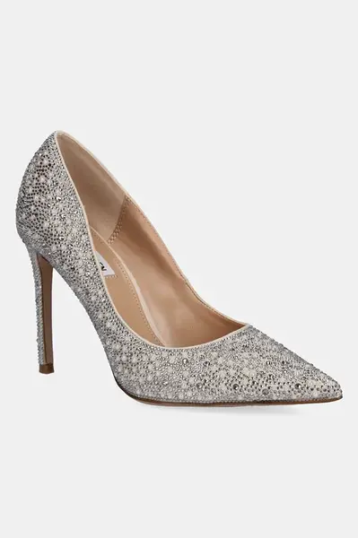 Lodičky Steve Madden Thrive-P stříbrná barva, 11004879