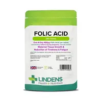 LINDENS Health + Nutrition Kyselina listová 400 μg, 240 tabliet