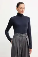 Tričko s dlouhým rukávem Weekend Max Mara MULTIF tmavomodrá barva, 2525946022600