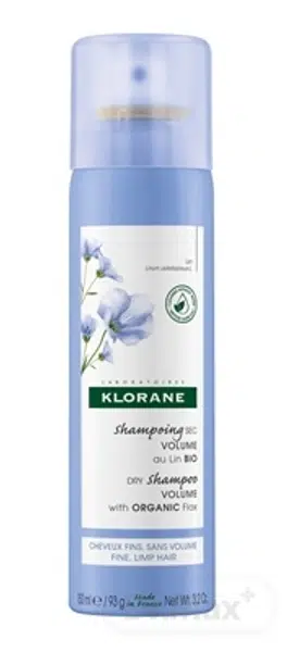 KLORANE Suchý šampón BIO ľanom pre objem