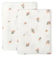 A Little Lovely Company - Mušelínové plienky, little flowers - 2 ks
