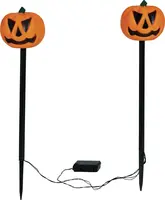 Záhradná dekorácia LED Tekvice 2ks 50cm