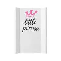 Prebaľovacia podložka, tvrdá MDF, Little Princess, 50 x 70cm, biela