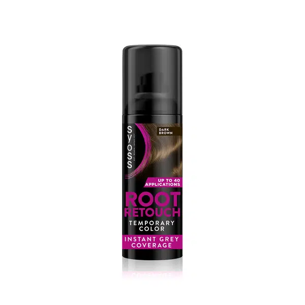 Syoss Root Retouch sprej na odrasty Tmavohnedý